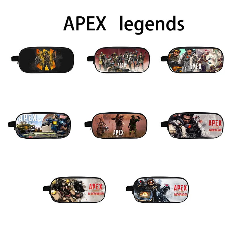 

New products Hot-selling apex legends game periphery Creative Polyester Large Capacity Children's Bag and Zero Wallet