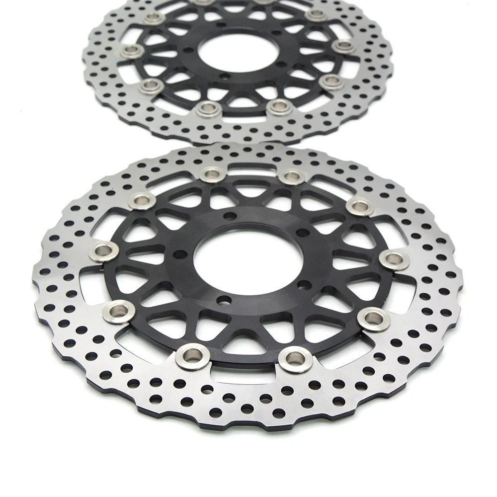 Kawasaki Zx14 Brake Rotors Front Brake Rotors & Pads Kit For