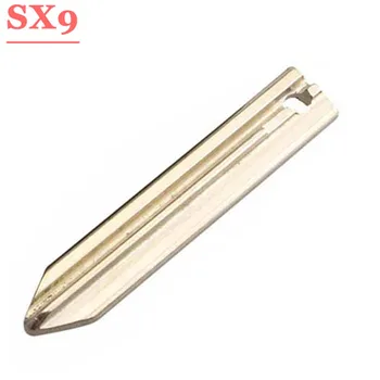 

Free shipping (10 pcs/lot)Metal Blank Uncut SX9 Blade For Remote key for Peugoet citroen