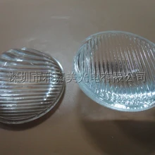 Мотоциклетная лампа стеклянные линзы 51 мм полоса, светодиодный из оптического стекла объектив, мощный светодиодный выпуклая линза