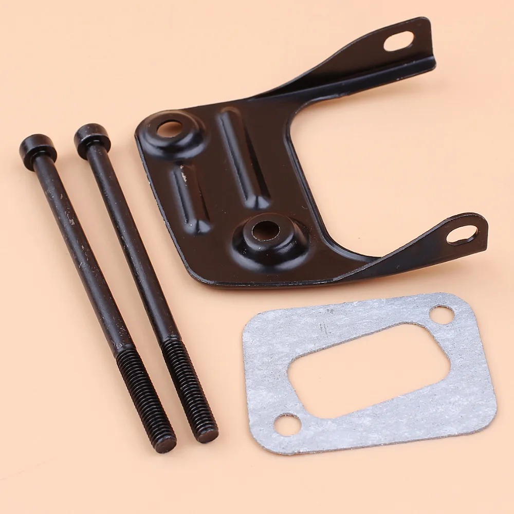 Muffler Bracket Bolts Gasket Kit For HUSQVARNA 353 351 350 340 345 346 XP 346XP Chainsaw Spare