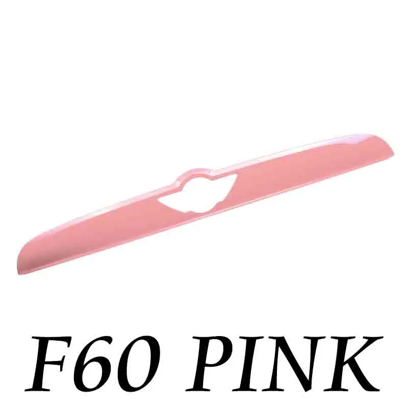 F60 pink Автомобильные подушки с принтом флага Великобритании "Юнион Джек ABS задний багажник крышка-накладка, отделка, декоративные Накладка для Mini Cooper F60 F55 F56 F57 Countryman автомобильные аксессуары - Название цвета: F60 pink