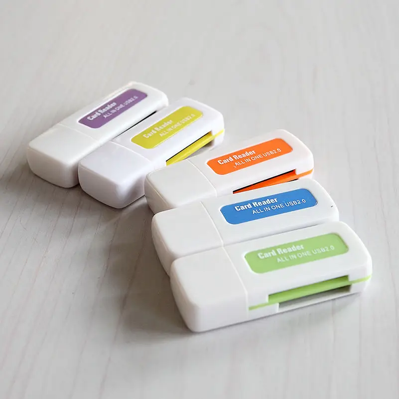 

1pcs USB 2.0 4 in 1 Memory Multi Card Reader for M2 HC DV TF Card