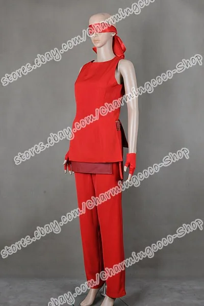 G I Joe 2 Retaliation Cosplay Kunoichi Jinx Costume Good Sell The Red Whole Set
