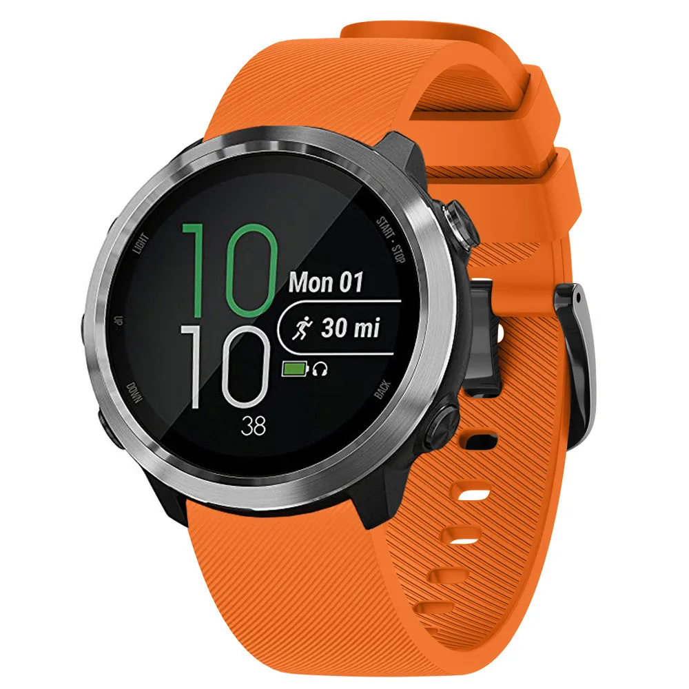 Силиконовый ремешок для наручных часов Garmin Vivoactive 3 Forerunner 645 Samsung Gear Sport S4 Сменные