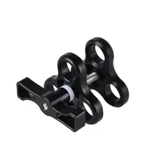 Free shipping Ball Clamp 3 Hole Underwater font b Camera b font Arm System font b