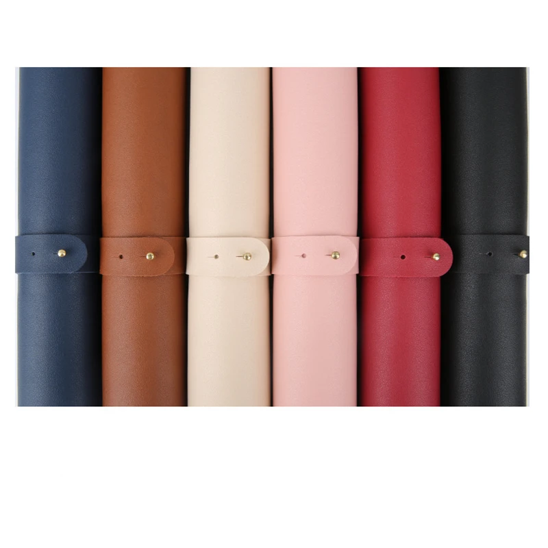 5 in 1 Set Luxury PU Leather Laptop Bag for Macbook Air Pro Retina 11 12 13 15 Case Notebook Cover Charger Mouse Pouch Mouse Pad