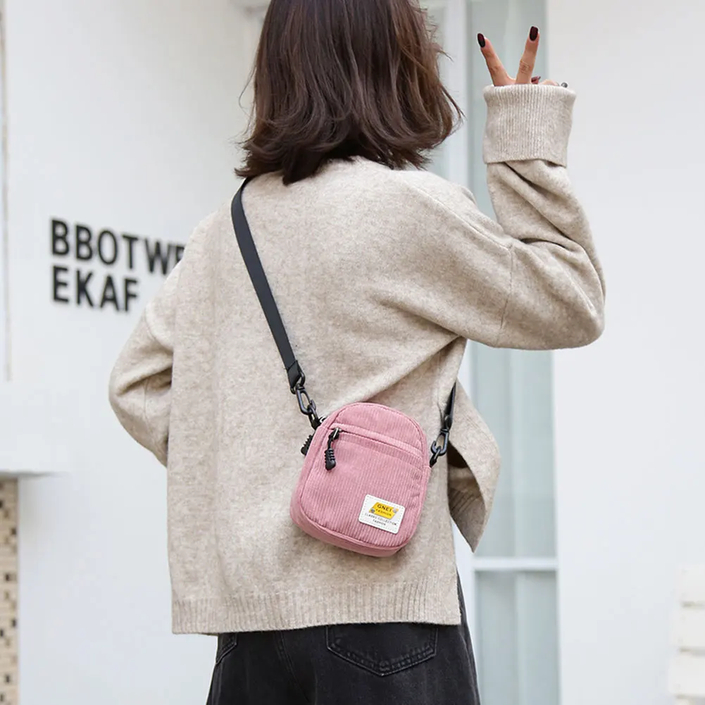 Brand New Women Corduroy Bags Purse Shoulder Handbag Tote Messenger Hobo Satchel Bag Casual Travel Cross Body Mini Bags