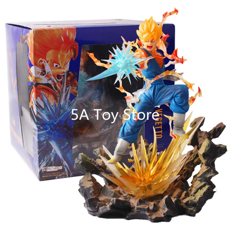 

Dragon Ball Z Figuarts ZERO Action Figure Super Saiyan Vegetto VS Gogeta PVC Action Figure Collectible Model Toy 18cm Retial Box