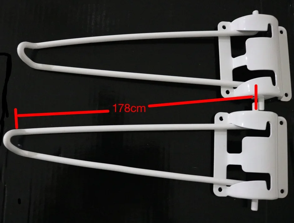 H:178MM  Folding Table Legs Hairpins Metal Leg Laptop Coffee Folding-4pcs/lots