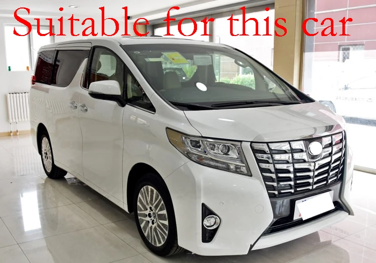 Для Toyota Alphard Vellfire пластик внешний козырек вентиляционные Шторы окно Защита от солнца Дождь Отражатель 4 шт