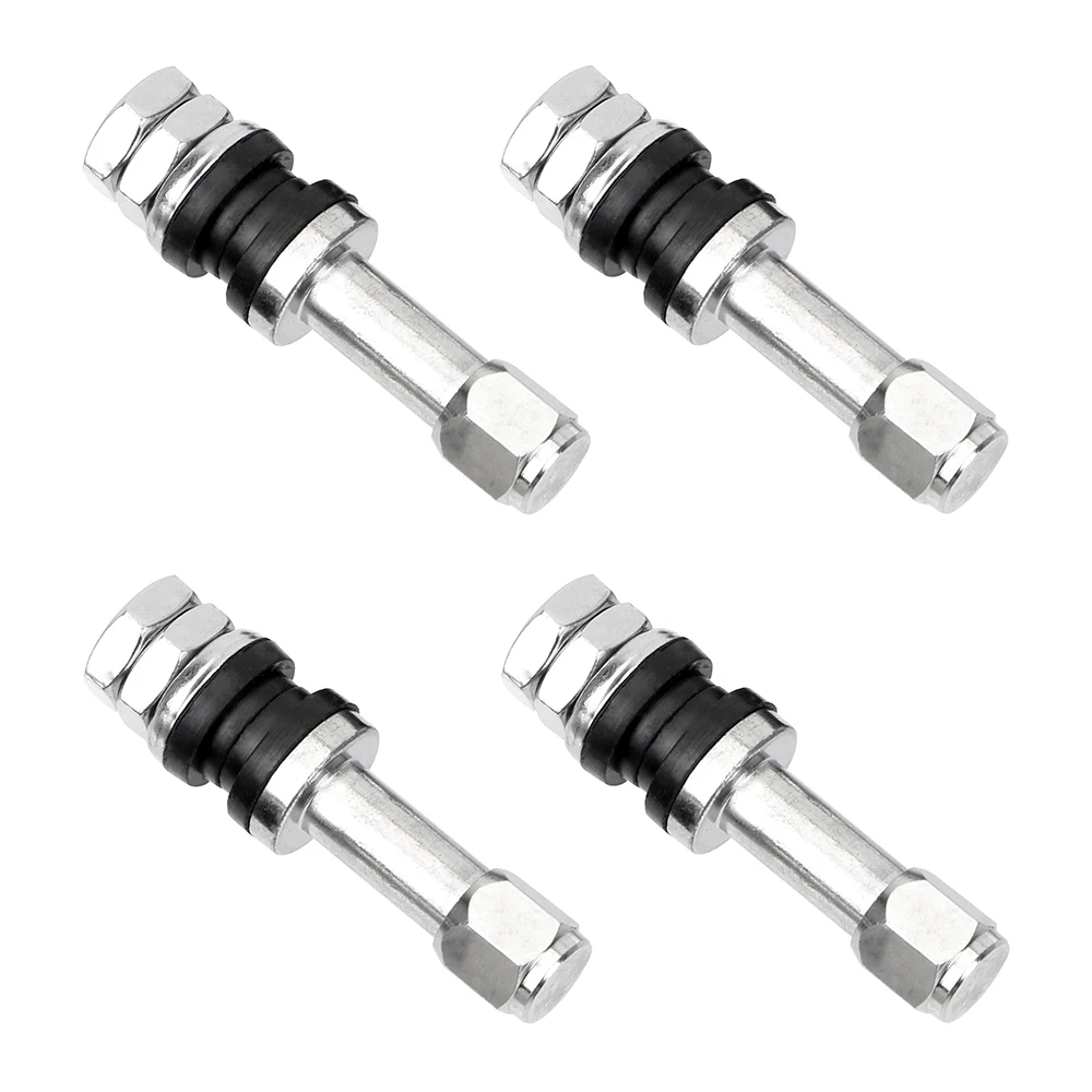 

4Pcs/set Dust Caps Tire Valve Stems TR48E Car Tubeless Wheel Bolt-in Flush Mount Car-styling High Pressure tires type