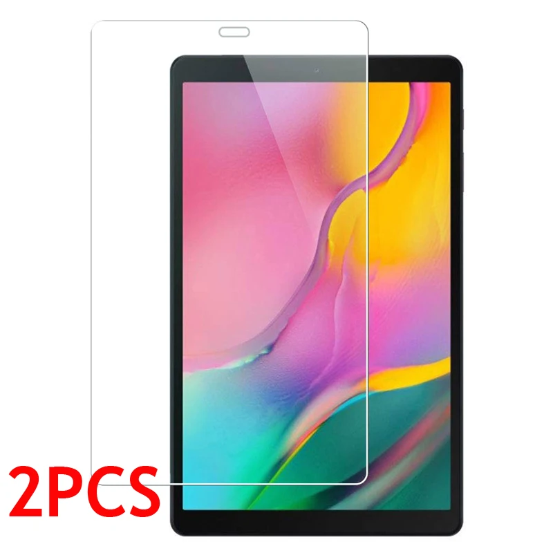 

2PCS Tempered Glass Screen Protector for Samsung Galaxy Tab A 10.1 2019 T510 T515 SM-T510 SM-T515 Scratch Proof