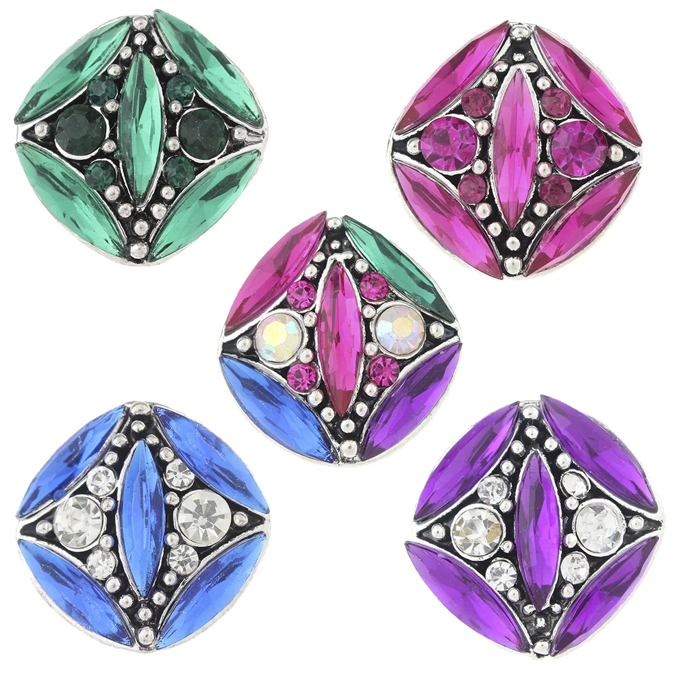 

JaynaLee 18-20mm Metal Ginger Snap Button Fit Ginger Snaps Bracelets Jewelry for women men gifts GJS5505