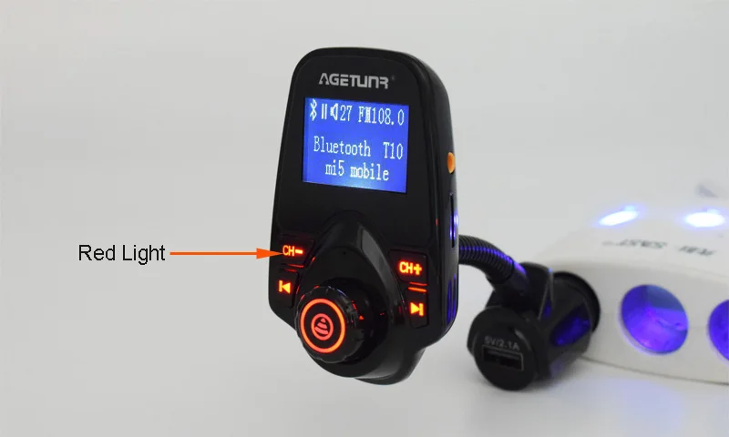 Bluetooth громкой связи автомобильный комплект Fm-zender MP3 Muziekspeler 5 в 2.1A USB Автопогрузчик Ondersteuning Micro SD kaart 4g-32g dfdf