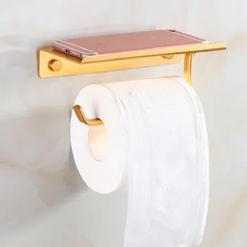 

new style Gold silver black toilet paper holder wc rolhouder porte papier toilette wc paper holder kitchen roll holder