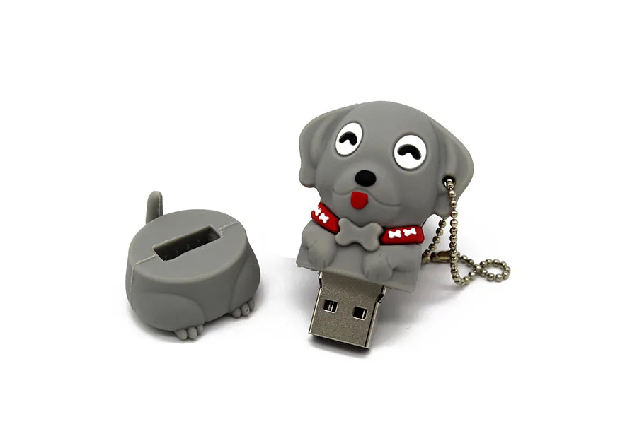 Текстовый мне стиль мультяшный флеш-накопитель собака usb флэш-накопитель 4 ГБ 8 ГБ 16 ГБ 32 ГБ 64 Гб мультфильм подарок