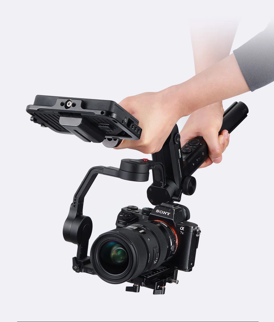 SmallRig DSLR камера ручка рукоятка для Zhiyun WEEBILL LAB Gimbal с креплением для обуви и 1/4 3/8 резьбовыми отверстиями для DIY опций 2276