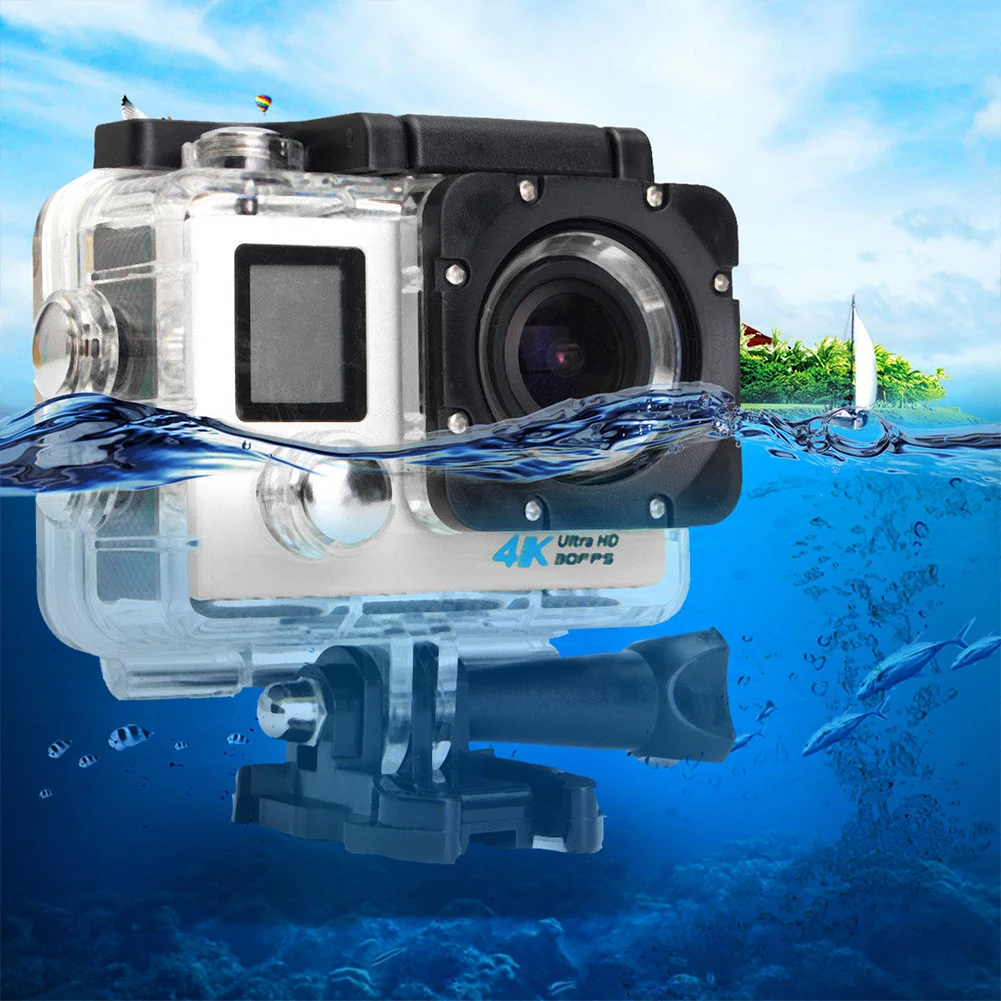 

Sports DV Waterproof Outdoor WIFI Camcorders Remote Control LCD Action Camera Double Screen