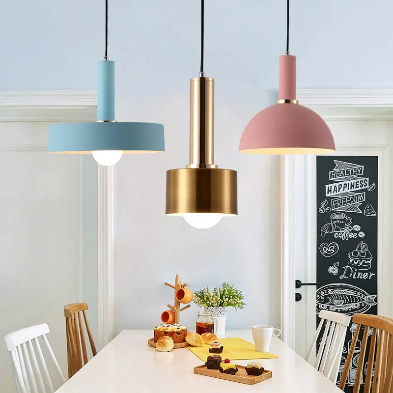 Подвесные светильники в скандинавском стиле, современный прикроватный светильник для спальни, столовой, подвесной светильник для бара/кафе, индивидуальное креативное освещение