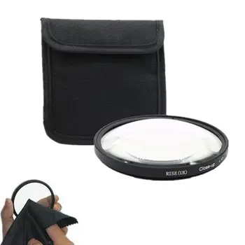 

New 62mm Macro Close Up +10 Lens Filter For Canon Nikon Sony Tamron+Bag