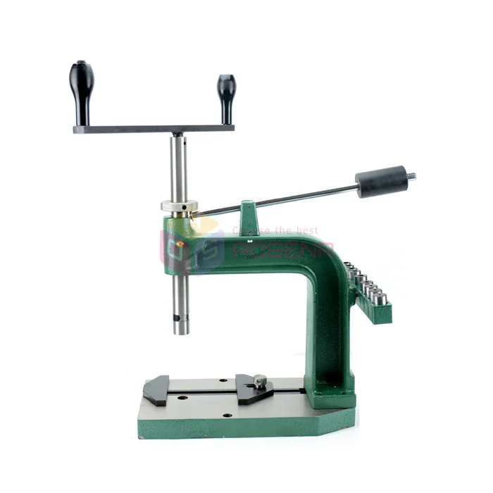 NEW Desktop Manual Tapper Hand Tapping Machine Cast Iron Tap and Dies