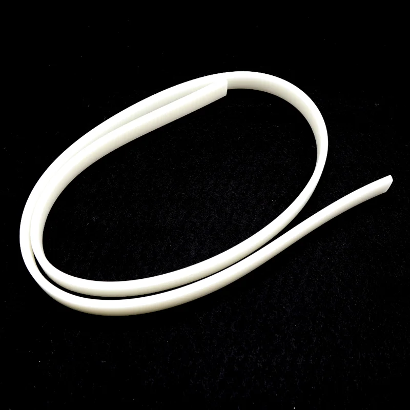 

10x10,15,20,30,12x12,15x15,20,30,16x16,20x20,25,mm Silicone Solid Seal Rubber Sauqre Oblong Strip High Temperature Resist White
