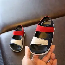 2019 New boy sandals for Children Kids Shoes Closed Toe Summer Beach Boys Girls Sandals Shoes Sneakers summer kids sandals apakowa new real genuine leather kids boys sandals children closed toe summer shoes cutout boys sandals children leather sandals