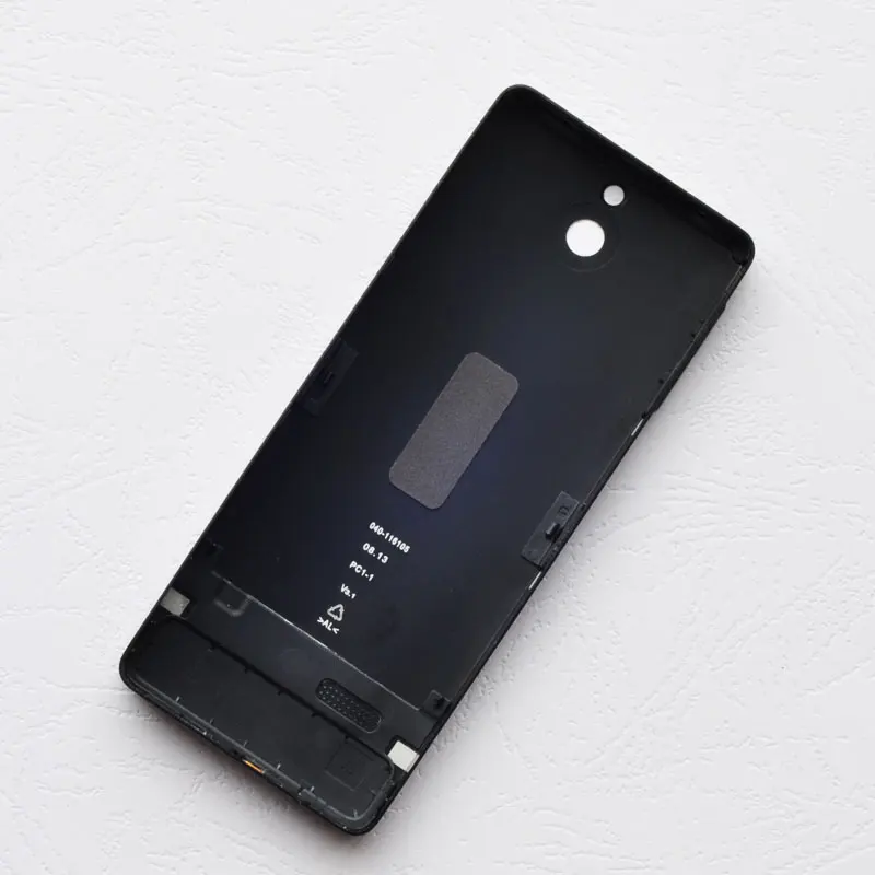 Металлический чехол для аккумулятора BINYEAE, задний корпус для Nokia Lumia 515, RM-952, чехол с боковыми кнопками+ логотип