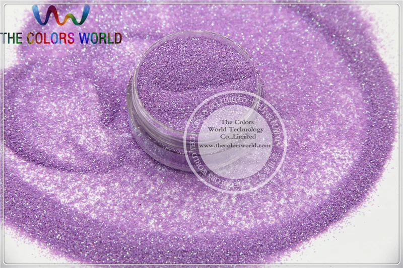 

TCI05 Pearlescent Iridescent Light Purple Colors 0.2MM Size 008 fine glitter dust for nail Art or other DIY decoration