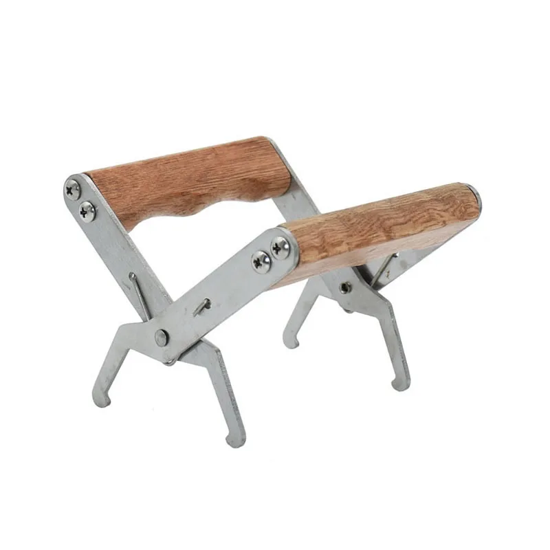 

Beekeeping Equipment Professional Wooden Handle BeeHive Frame Holder with Lifter Grip Bee Frame Holder Lifter Capture Grip Tool