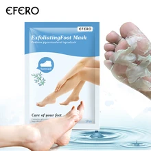 Efero, 1 пара, отшелушивающая маска для ног носки для педикюра, спа, уход за кожей ног