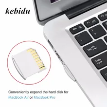 Kebidu Высокое качество 1 шт. Micro SD карта адаптер TF памяти на короткий SD адаптер для MacBook Air горячая Распродажа