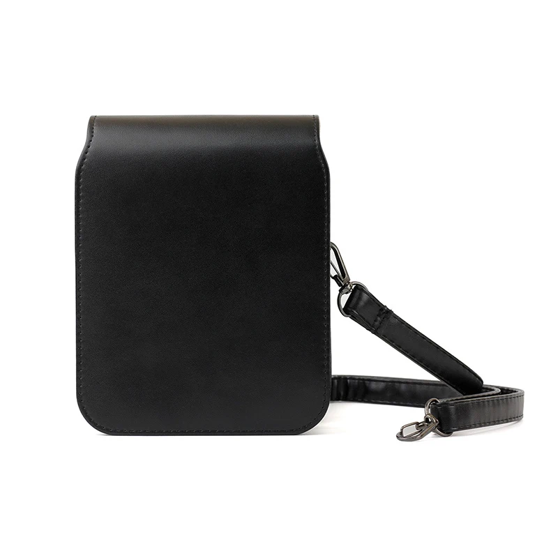 DOITOP сумка из искусственной кожи для камеры защитный чехол для Polaroid POP цифровая камера модная сумка через плечо для мгновенной камеры черный