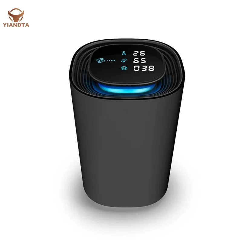 

Smart Negative Ion Sterilization Remove Formaldehyde PM2.5 Gesture Control Car Air Purifier