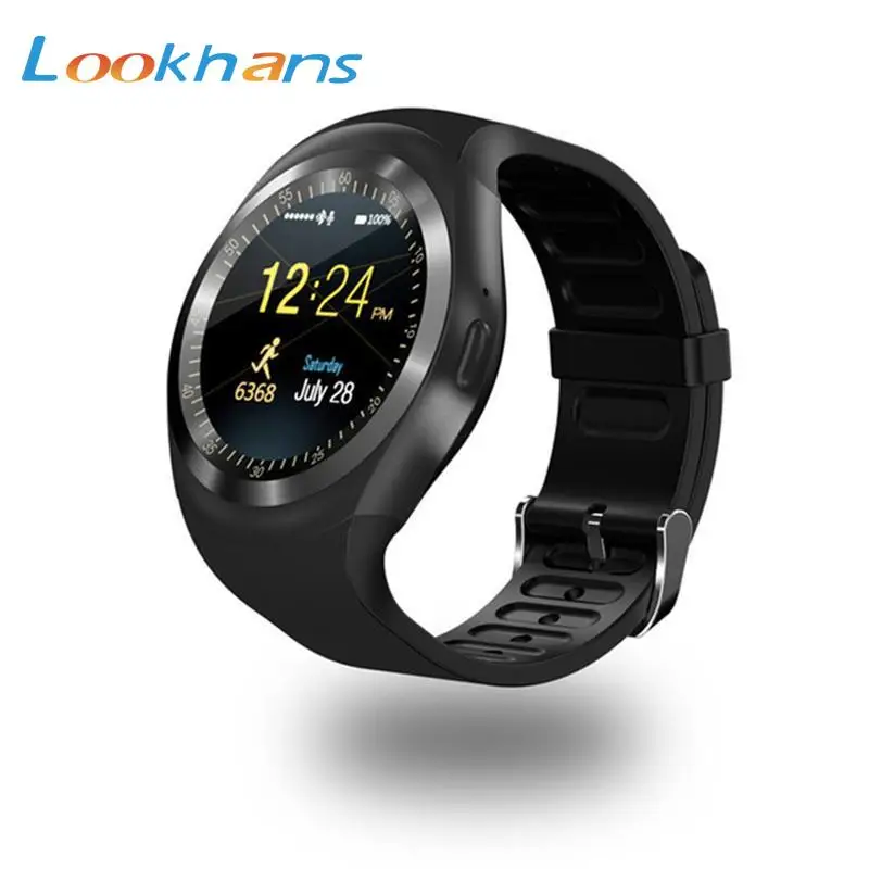 

Lookhans Y1 Smart Watch Android SmartWatch Phone Call GSM Sim Remote Camera Information Display Sports Pedometer PK DZ09 KW18