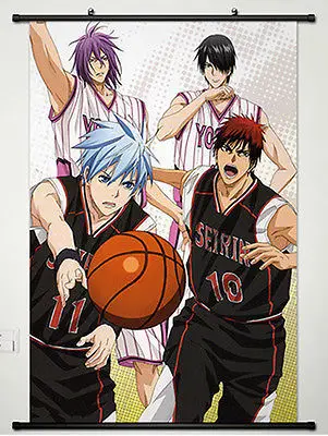

Wall Scroll Poster Fabric Painting For Anime Kuroko no Basket Key Roles 071