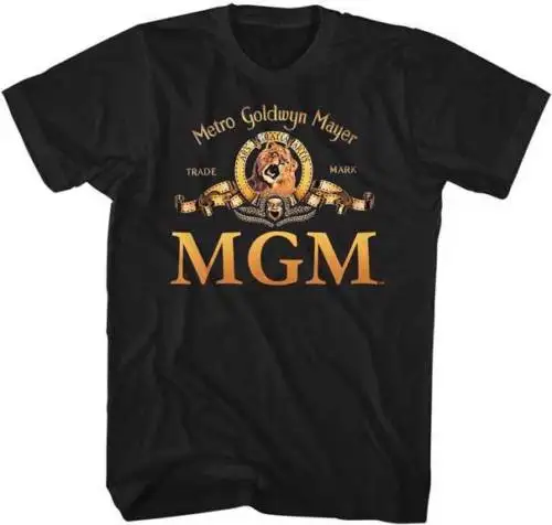 

Metro Goldwyn Mayer Trade Mark MGM Studio's Adult T-Shirt 100%Cotton Mens Printed T shirts New fashion funny Tops Tee shirt