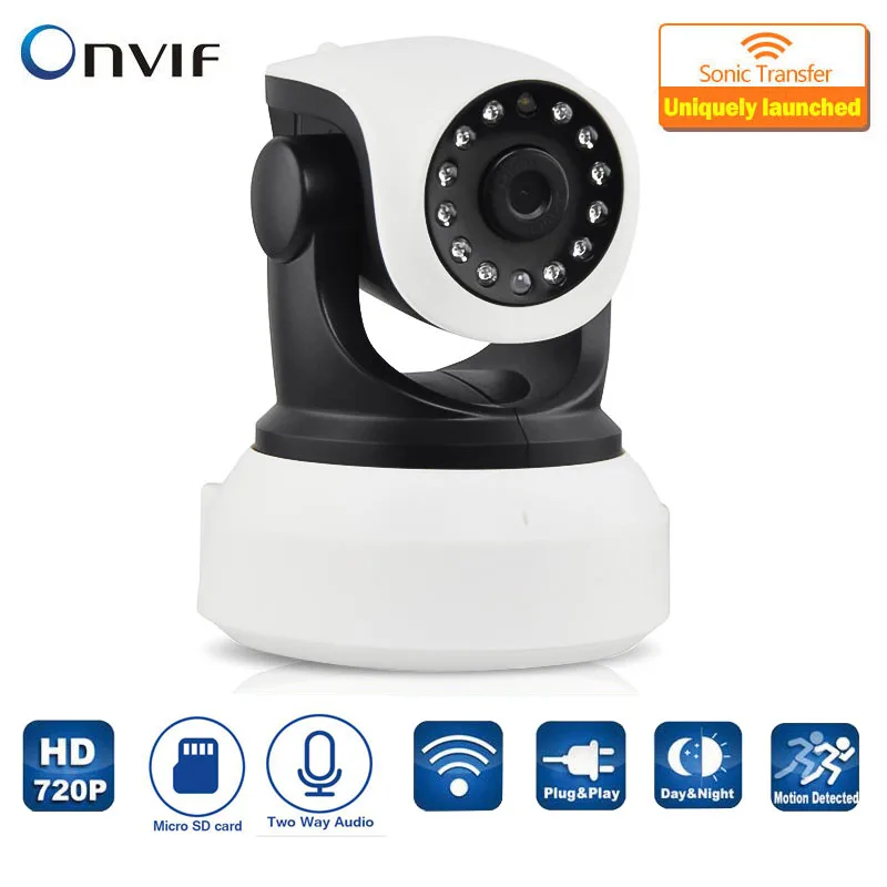 bilder für HD 720 P Wireless-sicherheit Ip-kamera Wifi IR-Cut Nachtsicht Audio-aufnahme Surveillance Network Innenbabyphone bilder für HD 720 P Wireless-sicherheit Ip-kamera Wifi IR-Cut Nachtsicht Audio-aufnahme Surveillance Network Innenbabyphone