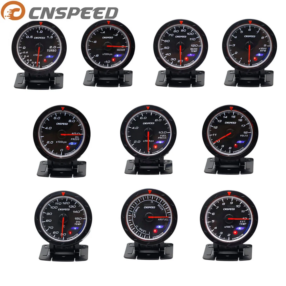 Измеритель температуры воды CNSPEED 60 мм вольтметр датчик масла давления турбо
