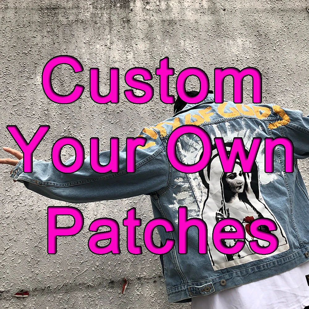 

Custom Patches Embroidered Iron On Jacket Clothes Iron Logo Patches No Minimum Biker Military Your Logo Customized Emblem DIY