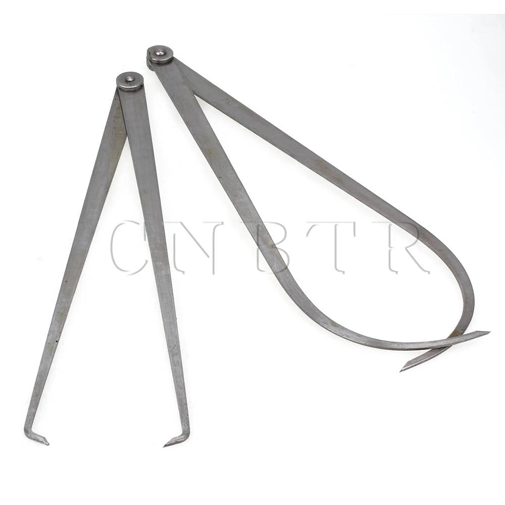 345mm Long Firm Joint Metal Measurement Inside Outside Caliper Set of 2