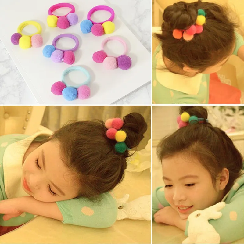 

1pcs Children Hairband Girls Rubber Band Headwear Colorful Cute Baby Headdress Flower Jewelry Baby Hair Accessories