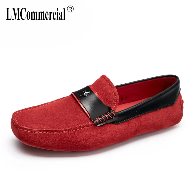 

spring and autumn summer British reto leather Genuine leather men's shoes lazy driving shoes men all-match cowhide loafer shoes