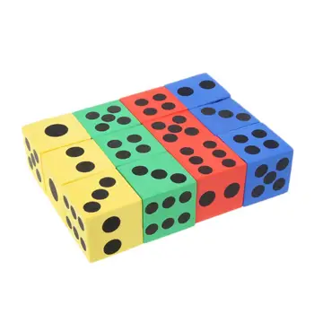 

12pcs 3.7cm EVA Foam Dice Children Early Education Toys Creative Gift Game World