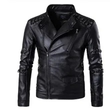 Новинка осень зима мужская водонепроницаемая и теплая мотоциклетная куртка мотоциклетная кожаная куртка мужская куртка из натуральной кожи