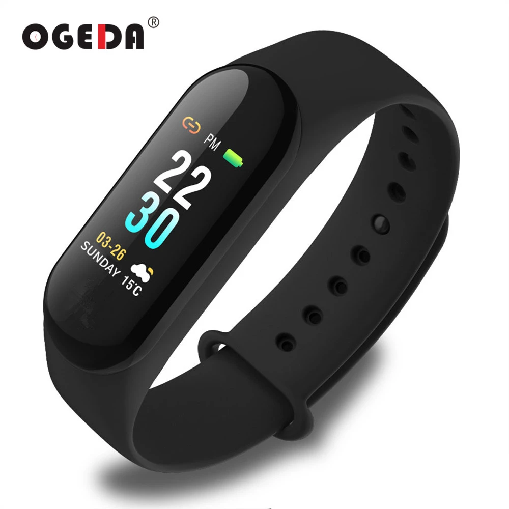 

2018 New Men's Watch Heart Rate Monitoring IP68 Waterproof Men's Sports BraceletSuitable For IOS Android Bluetooth connection