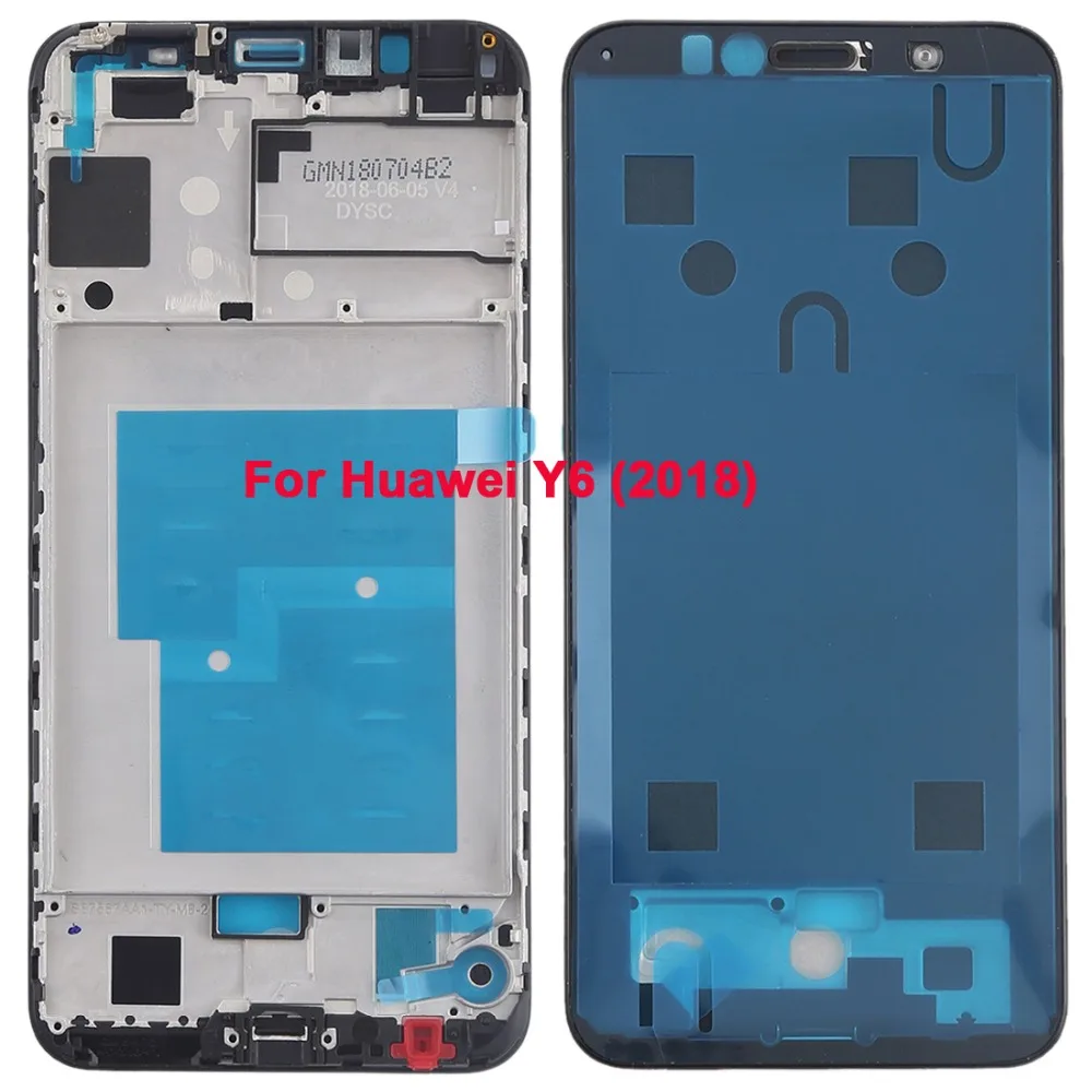 Передний корпус для Huawei Y6 2018 ЖК рамка Nova 2 Lite Y7 Prime сенсорного экрана 2018|Корпусы и