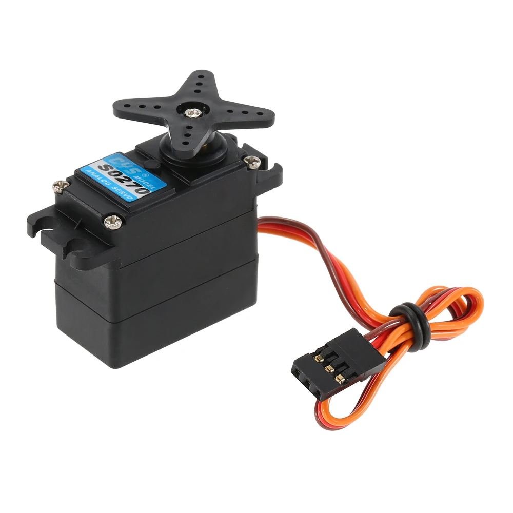 

CYS-S0270 27g Analog Metal Gear Analog Standard Servo for RC Drone Boat and 1:12 RC Car