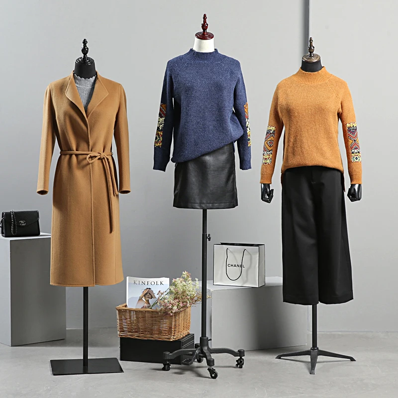 Mannequins Coat hanger display stand Woman Whole body and Half length